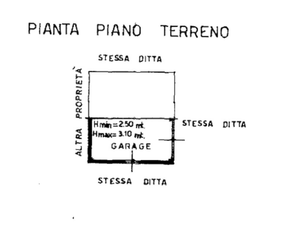 PLANIMETRIA PIANO TERRENO