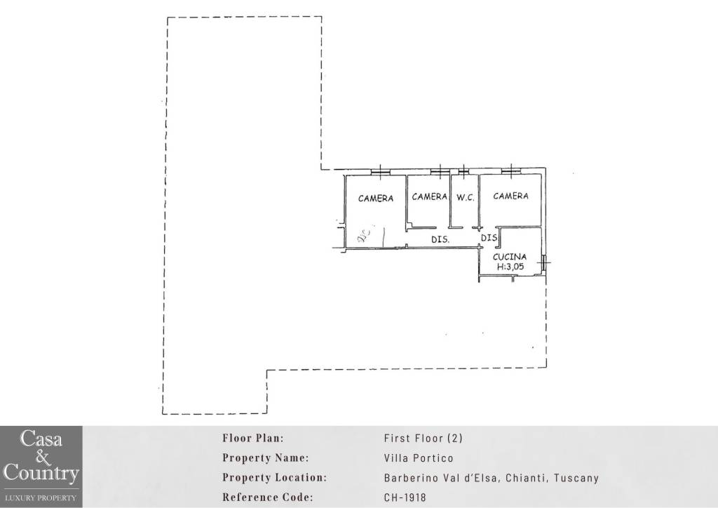 Floor Plans - CH-1918 Villa Portico 3