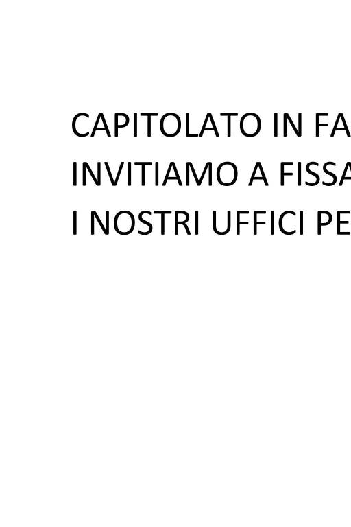 CAPITOLATO IN FASE DI DEFINIZIONE VI INVITIAMO A F