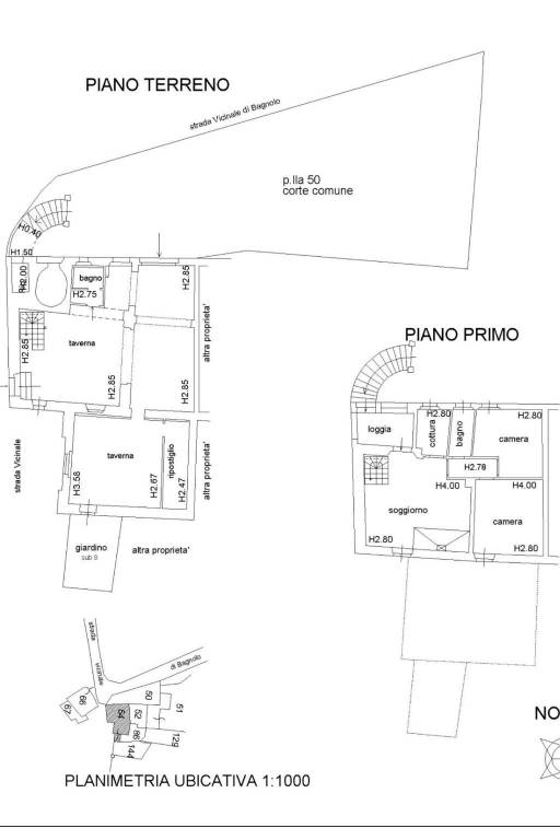 Planimetria Casa Grazia 1