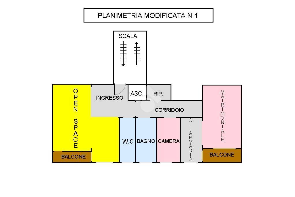 PLANIMETRIA MODIFICATA N.1