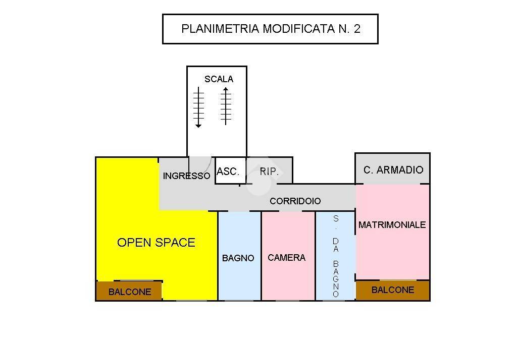 PLANIMETRIA MODIFICATA N. 2