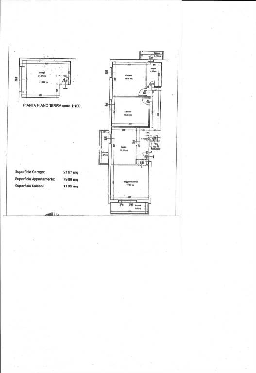 planimetria appartamento e garage 1
