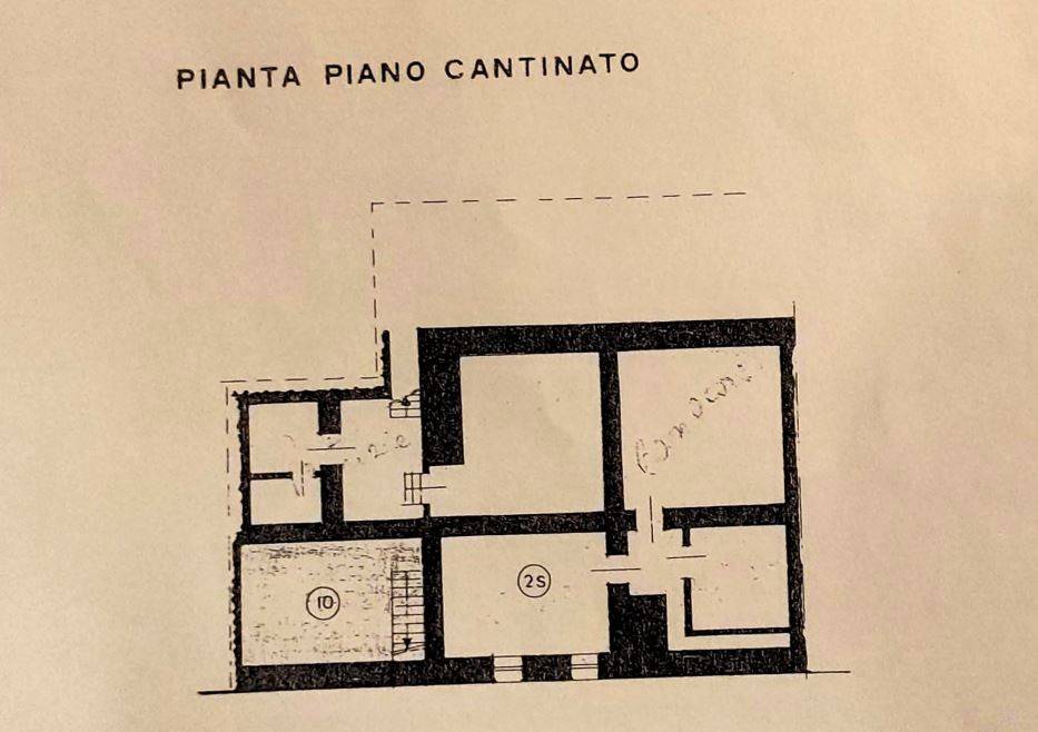 PLANIMETRIA PIANO CANTINATO