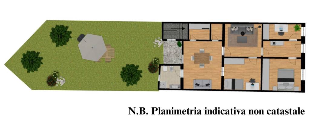 N.B. Planimetria indicativa non catastale(4)