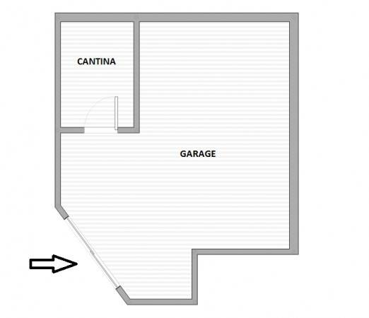 Planimetria Garage e cantina
