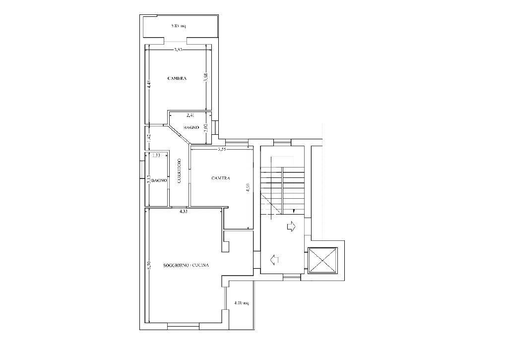 Planimetria appartamento laton interno