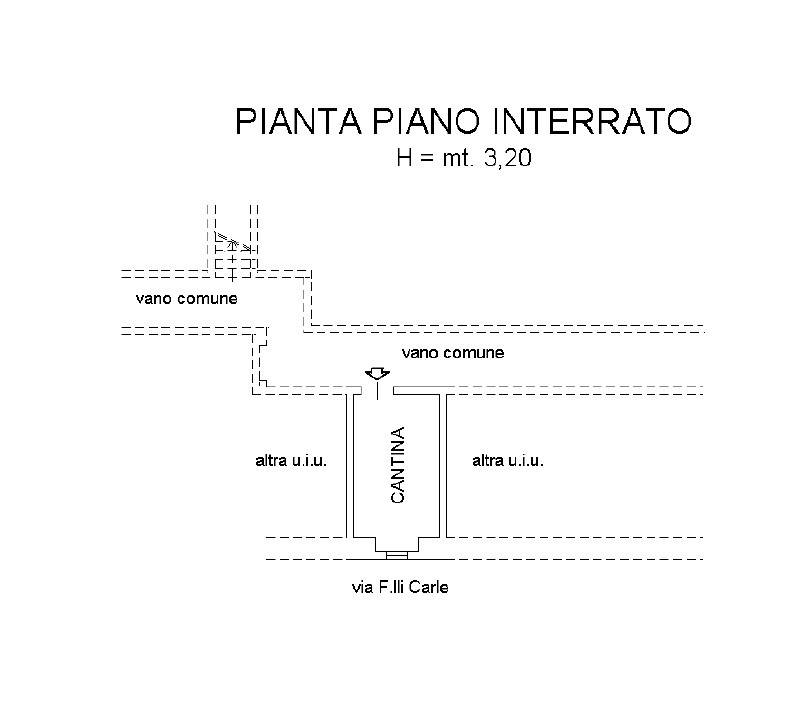 Planimetria cantina - P.Int.