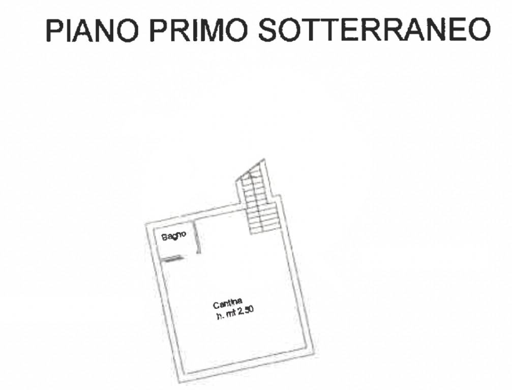 PIANO SOTTERRANEO