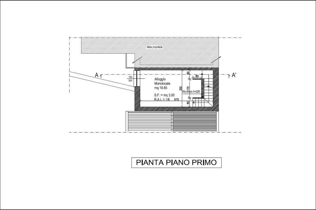 MARIANI (CarateBza,VaCesanaD) - plan.piano primo