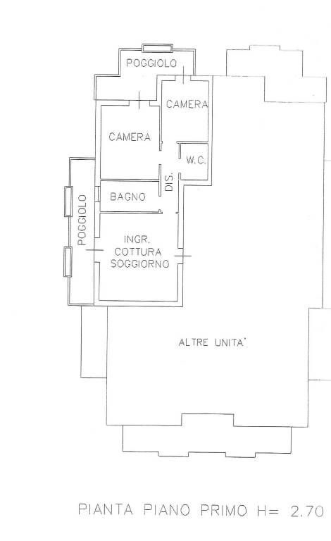 Plan appartamento