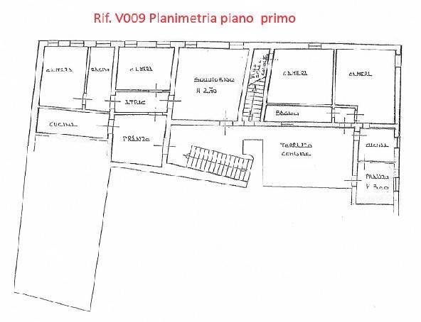 03_planimetria piano primo