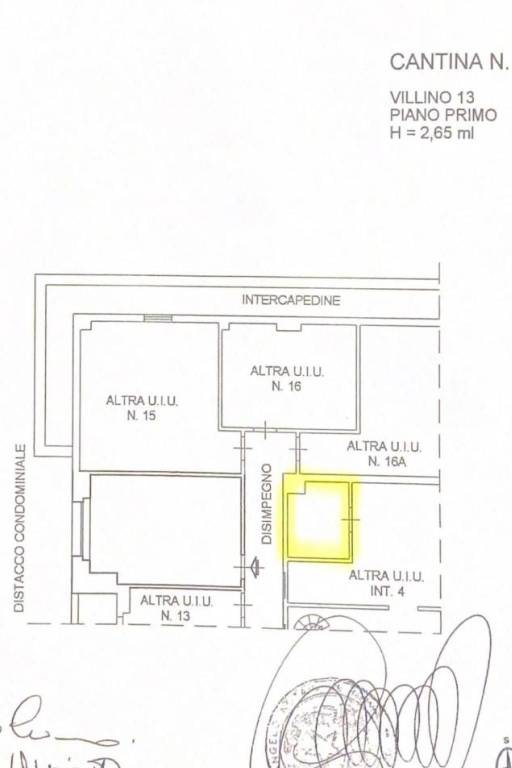 Plan Via Della Mendola 4