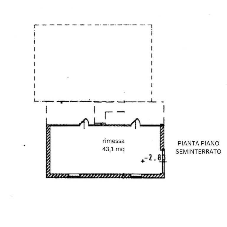 PIANTA PIANO SEMINTERRATO