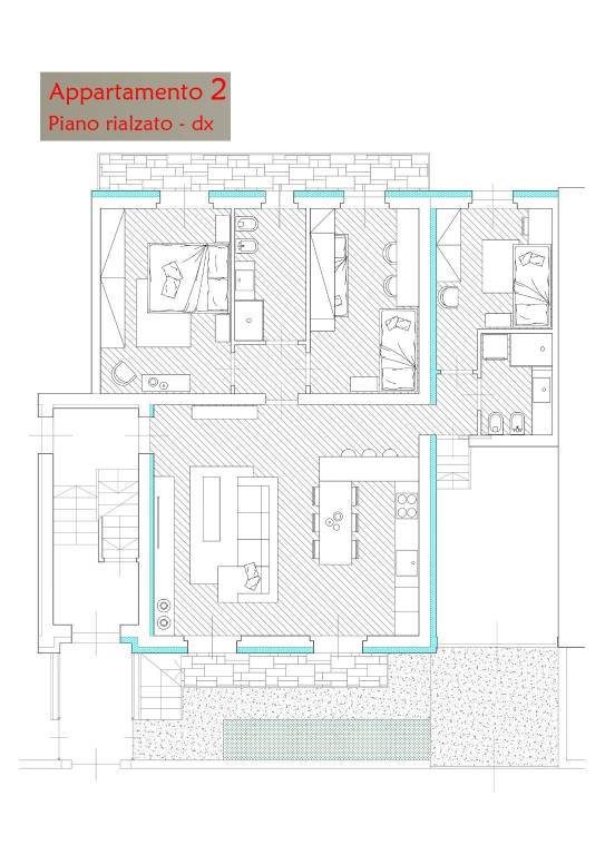 Appartamento 2 - Planimetria arredata_page-0001