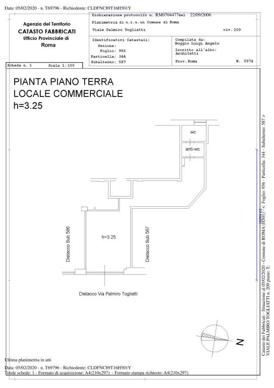 Planimetria TOGLIATTI 209 1