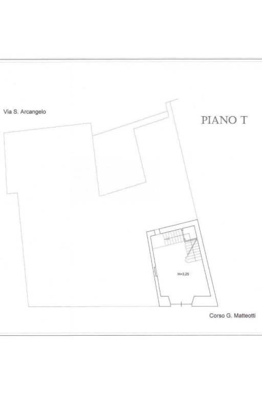 Planimetria piano T