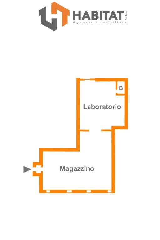 Planimetria Partigiani 116 - Laboratorio:Magazzino