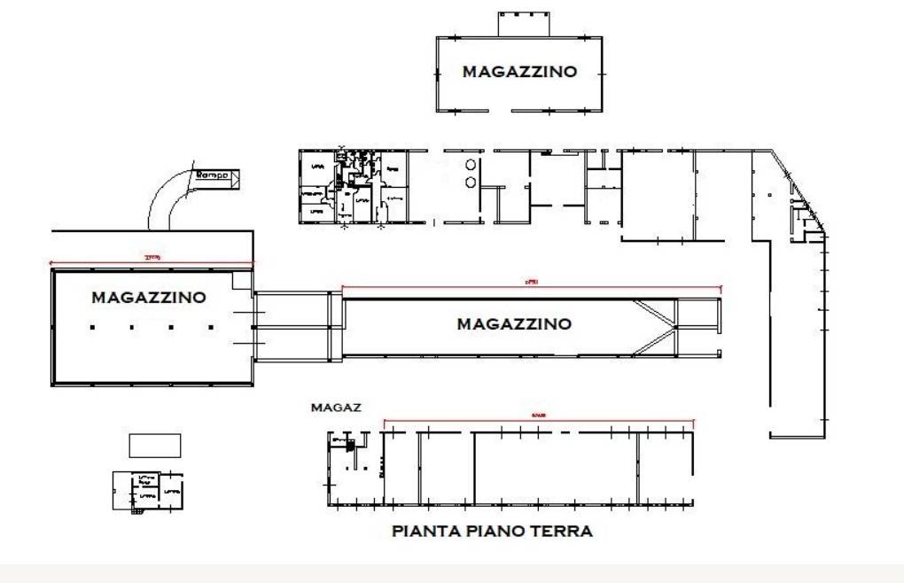 Via di Tor Vergata planimetria piano terra