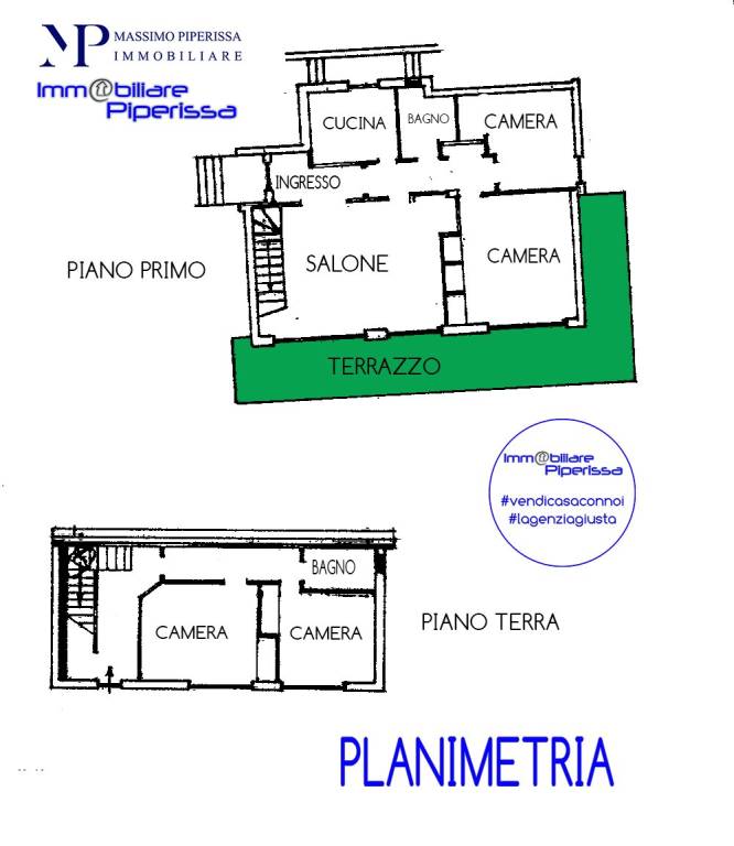 Planimetria Villa Noli