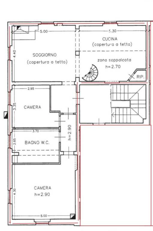 planimetrie scala 1-100-s 1