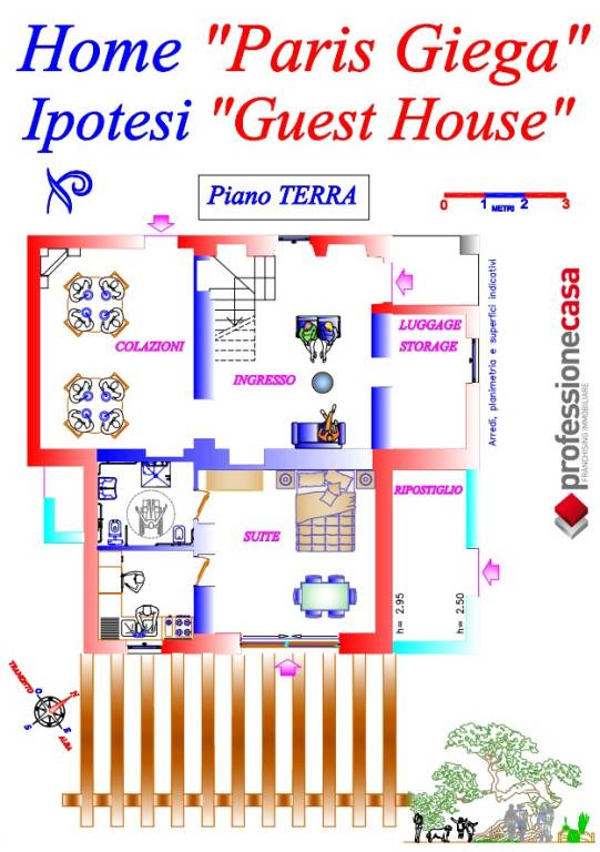 Ipotesi Guest House - Piano TERRA