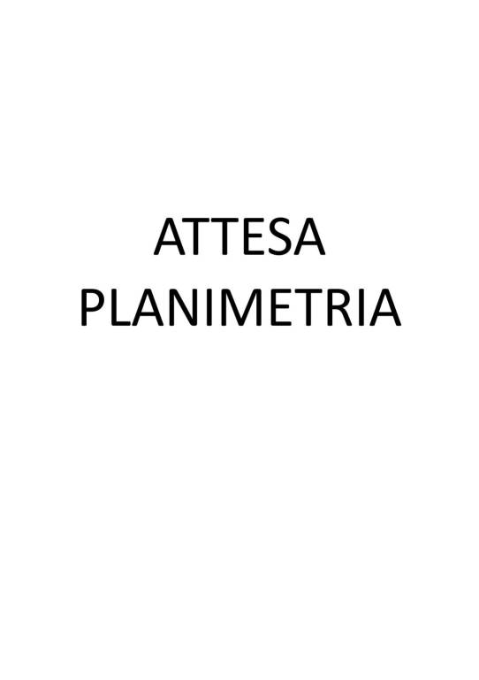 ATTESA PLANIMETRIA 1