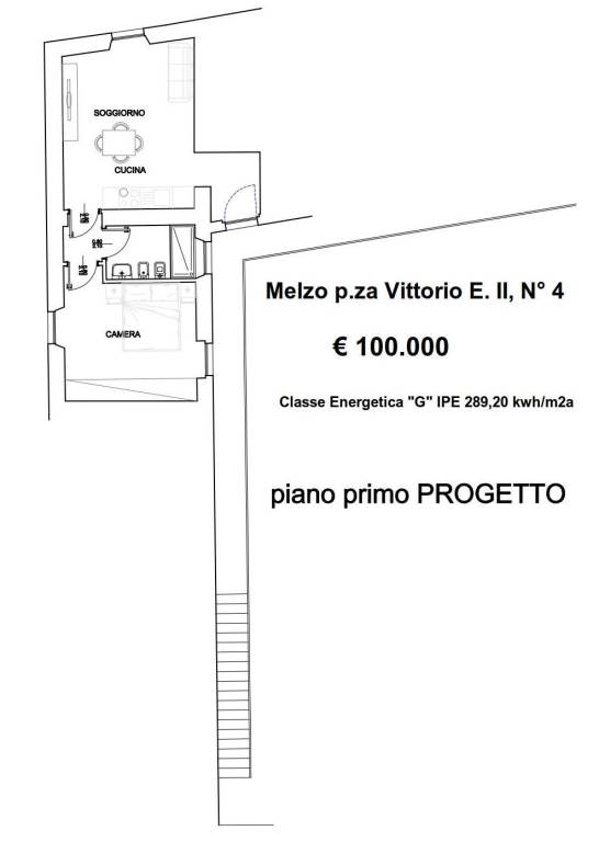 aMelzo P.za Vittorio Emanuele II, 4 Progetto 2 loc