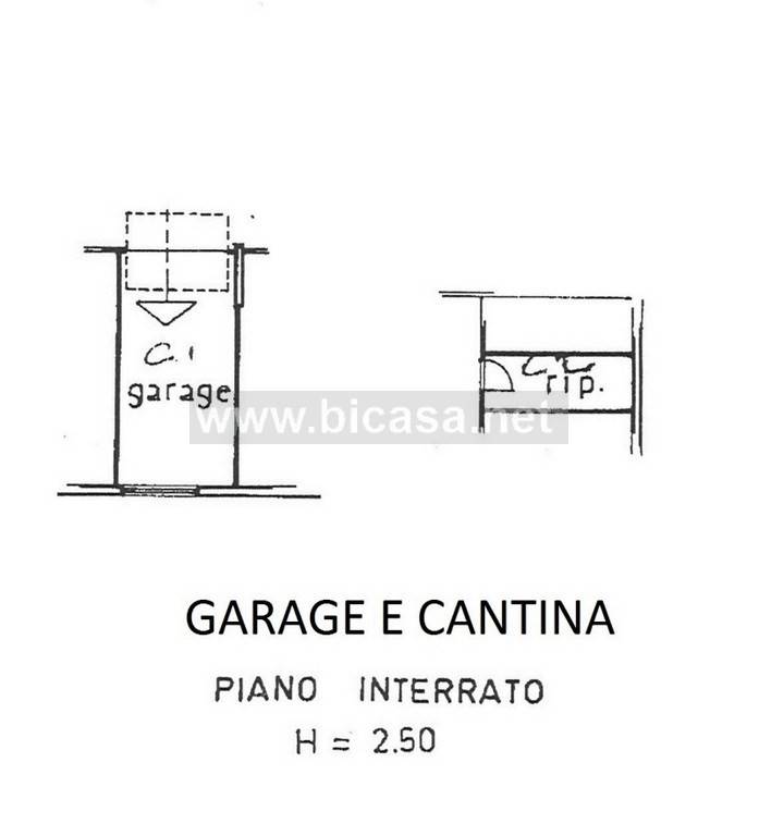 garage e cantina