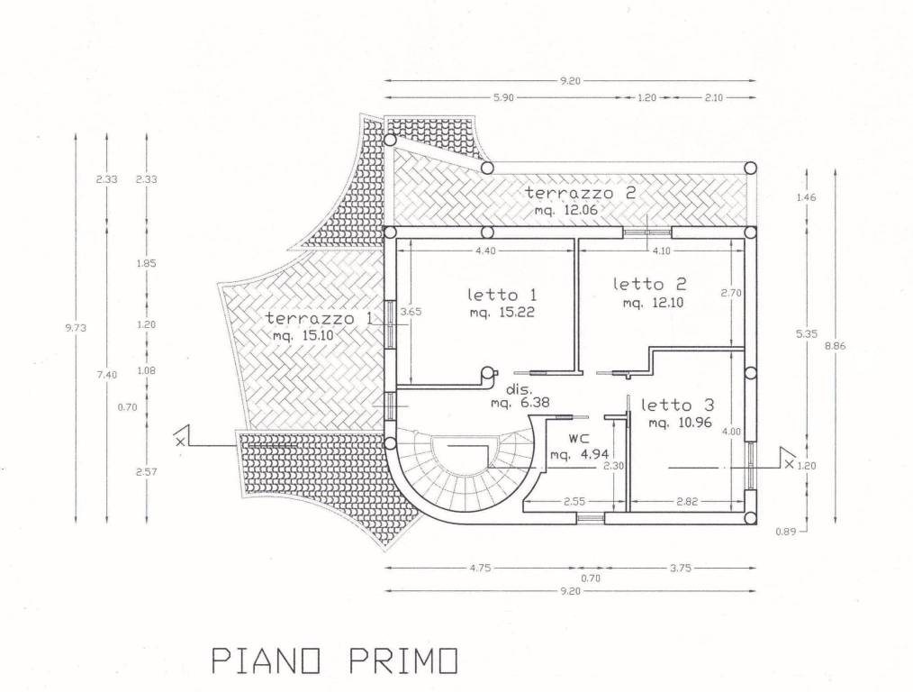 PIANO PRIMO - ZONA NOTTE