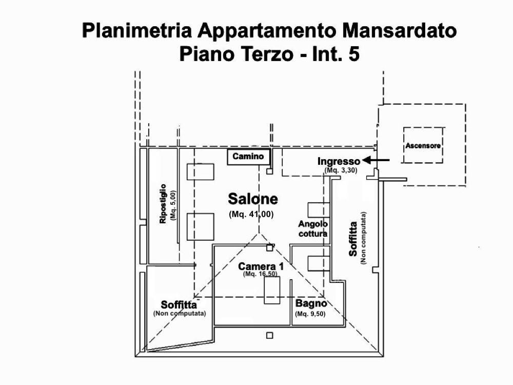 17 Sito-Planimetria INT.5 PIANO TERZO LATO DESTRO 