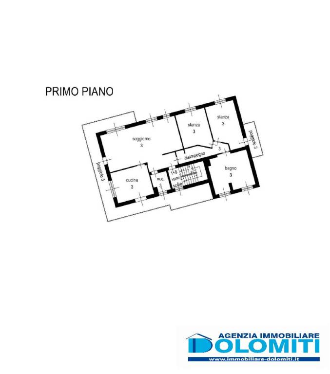 Plan App. piano 1 VF009