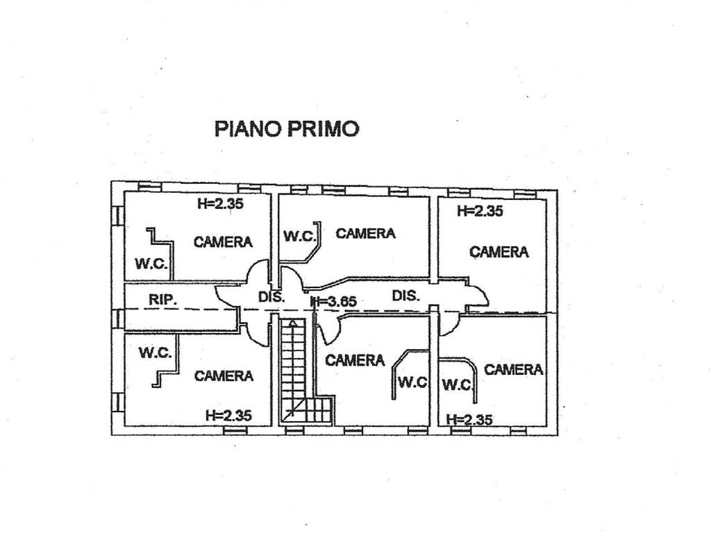 planimetria_piano_primo