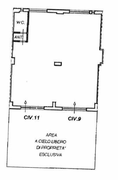 planimetria via Cimabue 9-11
