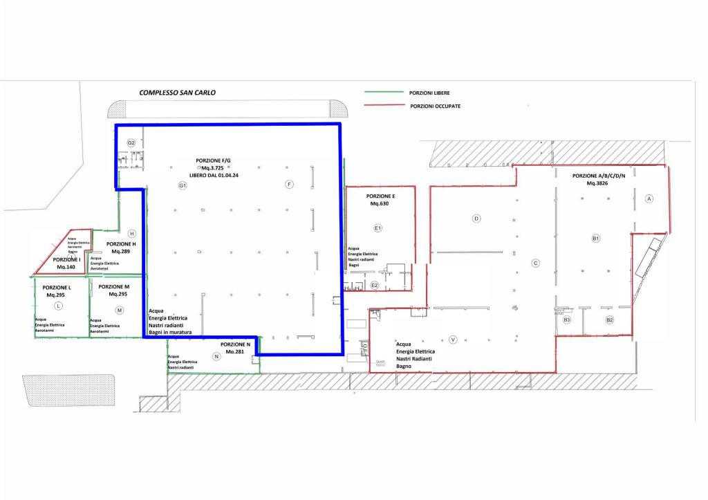 COMPLESSO SAN CARLO 3.725  MQ 1