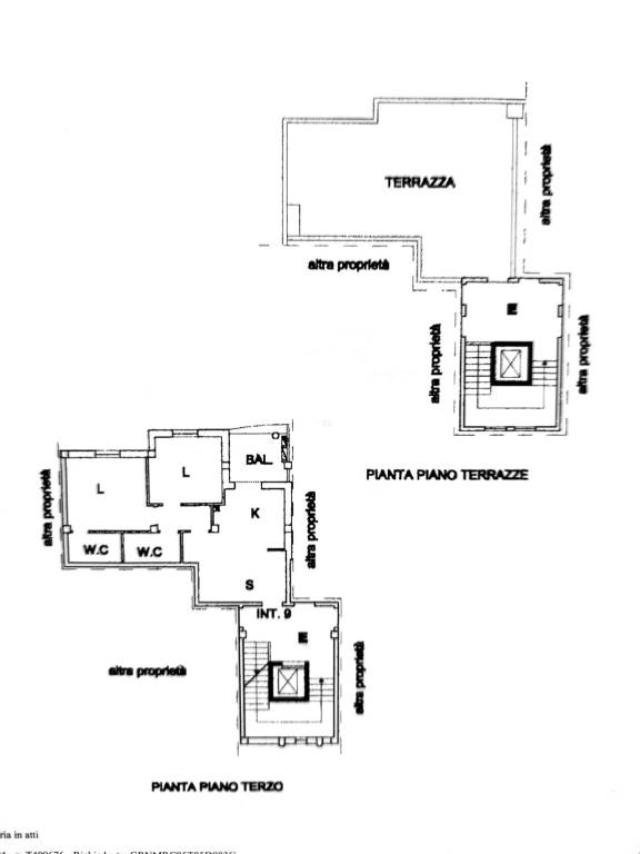 appartamento e terrazza