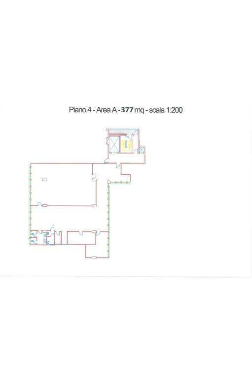 Planimetria 377 m² - Piano 4