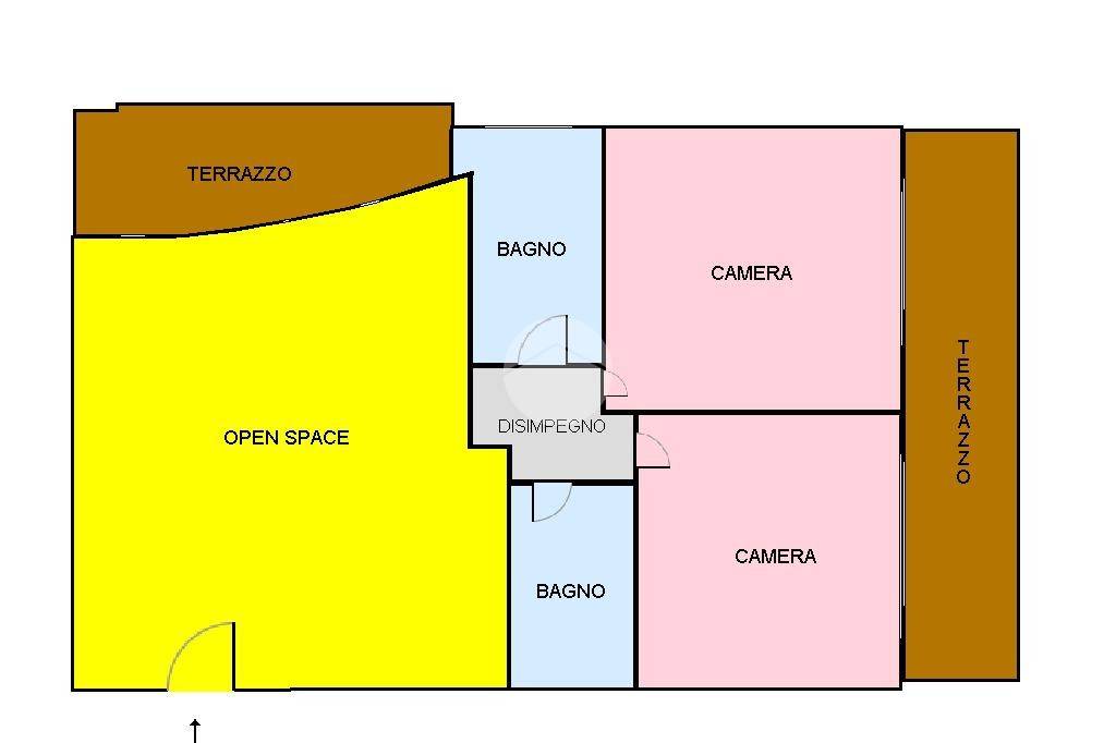 PLANIMETRIA 105 MQ