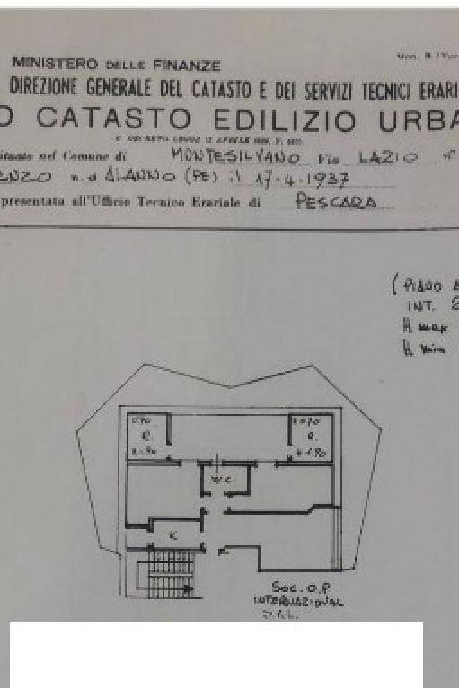 PLANIMETRIA APPARTAMENTO MONTESILVANO MARINA