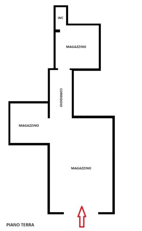 Planimetria Magazzino