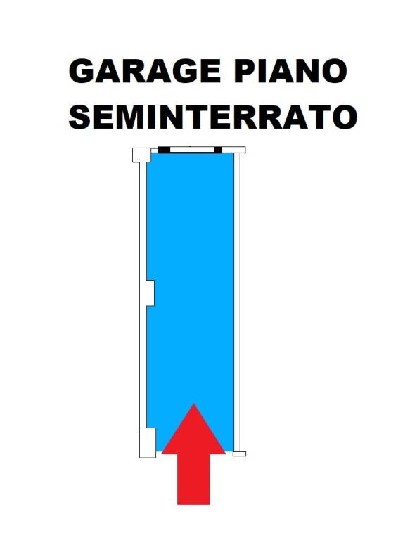 planimetria colorata garage