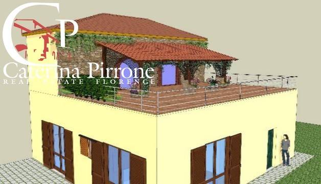 Pelago, Diacceto vendesi porzione di villa moderna con giardino