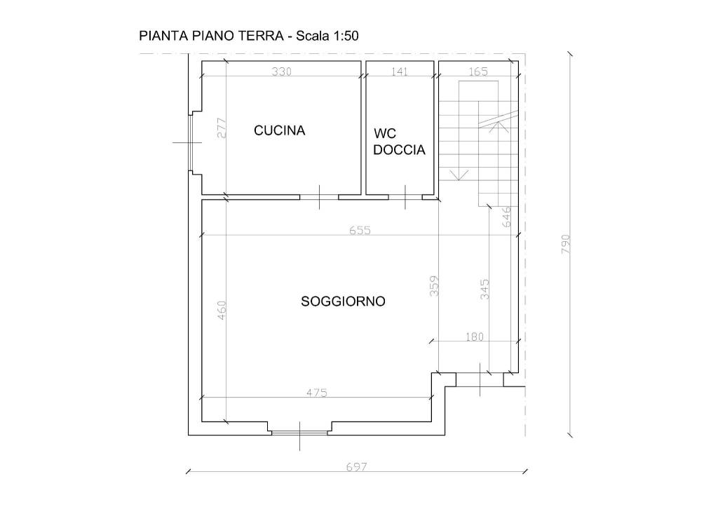 Viareggio Quartiere Don Bosco - Pianta Piano Terra
