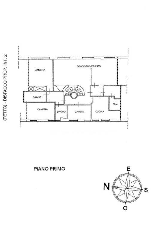 interno 4A - planimetria piano 1