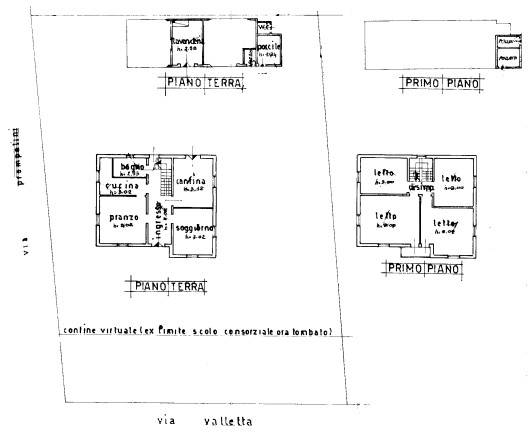 Planimetria abitazione