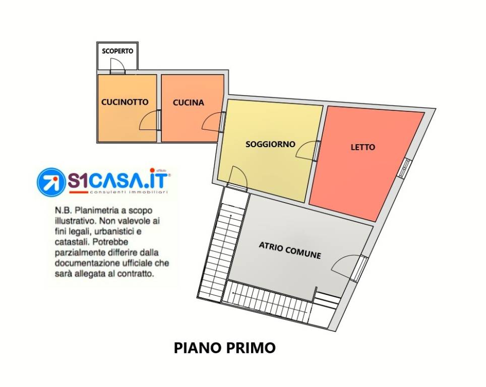 Plan_colorata_Via_San_Leonardo_I_piano