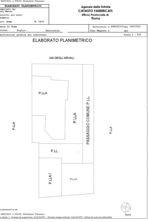 ELABORATO PLANIMETRICO