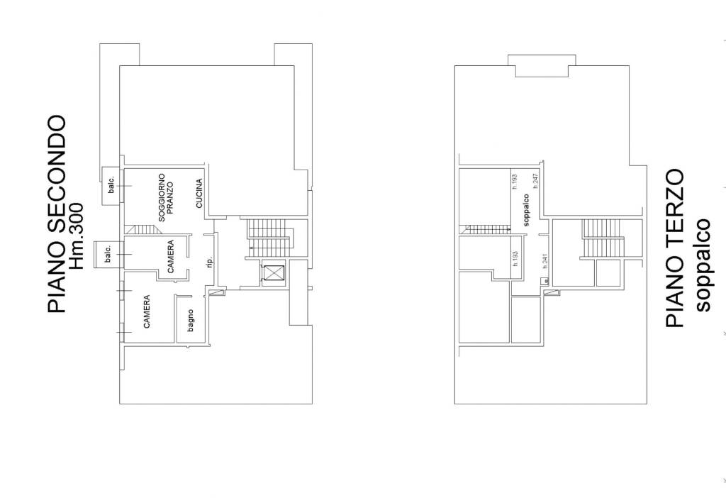 Planimetria Appartamento+Soppalco 1