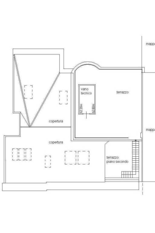 plan catastale appartamento P. 2°