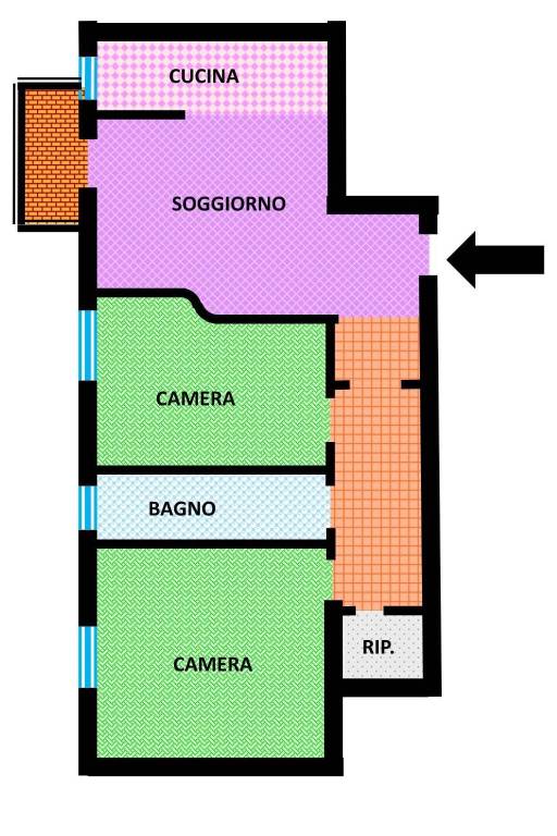 plan colorata Bertini 2
